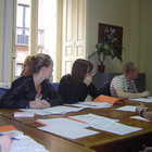 foto en clase de español foto en clase de español
